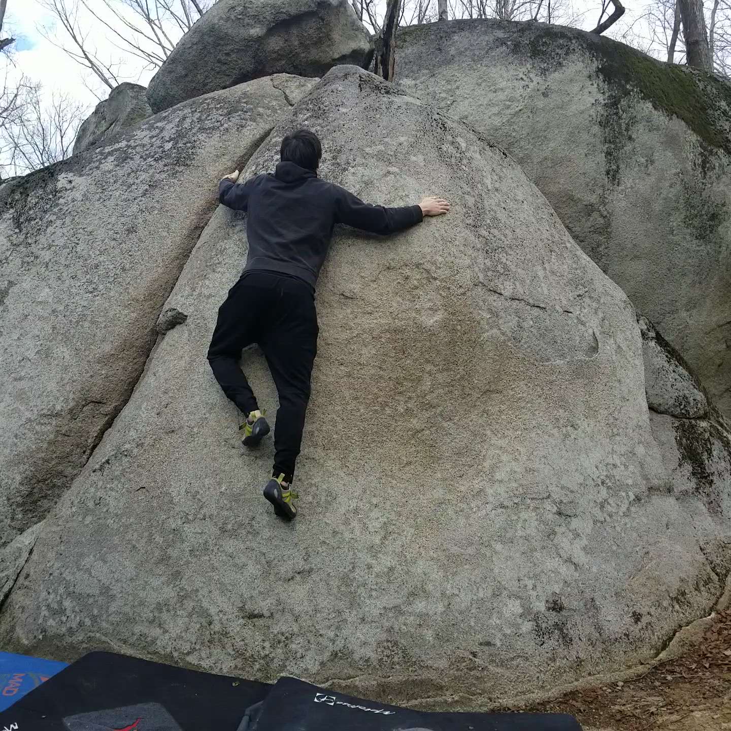 The Eagle Slab v3 - Glove Area, Boat Rock Bouldering - Watch Beta Videos