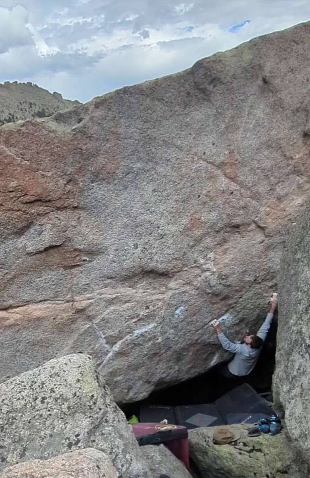 Flounder v9, Lincoln Lake - Beta Video from AidanClimbsInSocks