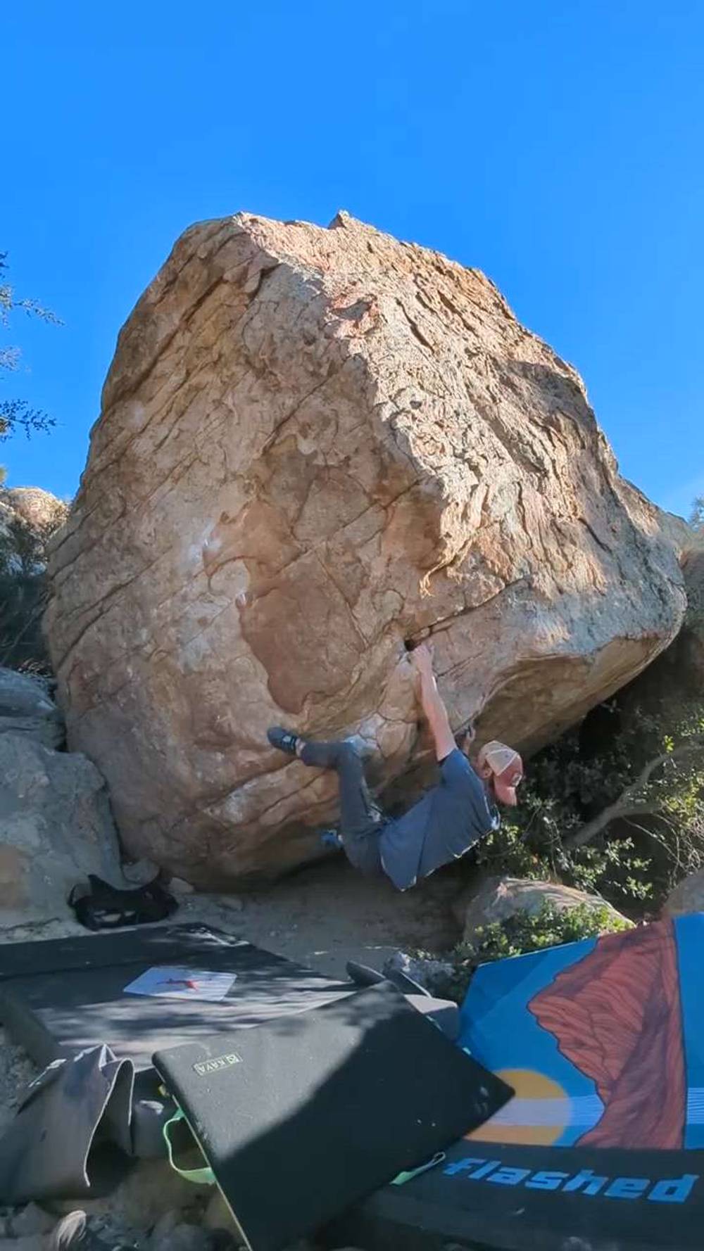 Dan's Problem Low v4, Santa Barbara - Beta Video from capt.adventurepants