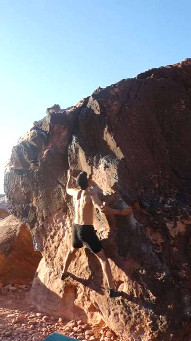Warm Up Backside Right v1, Red Rock - Beta Video from vilardo24
