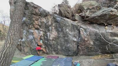 Scrape v8, Clear Creek Canyon - Beta Video from Caroleeena