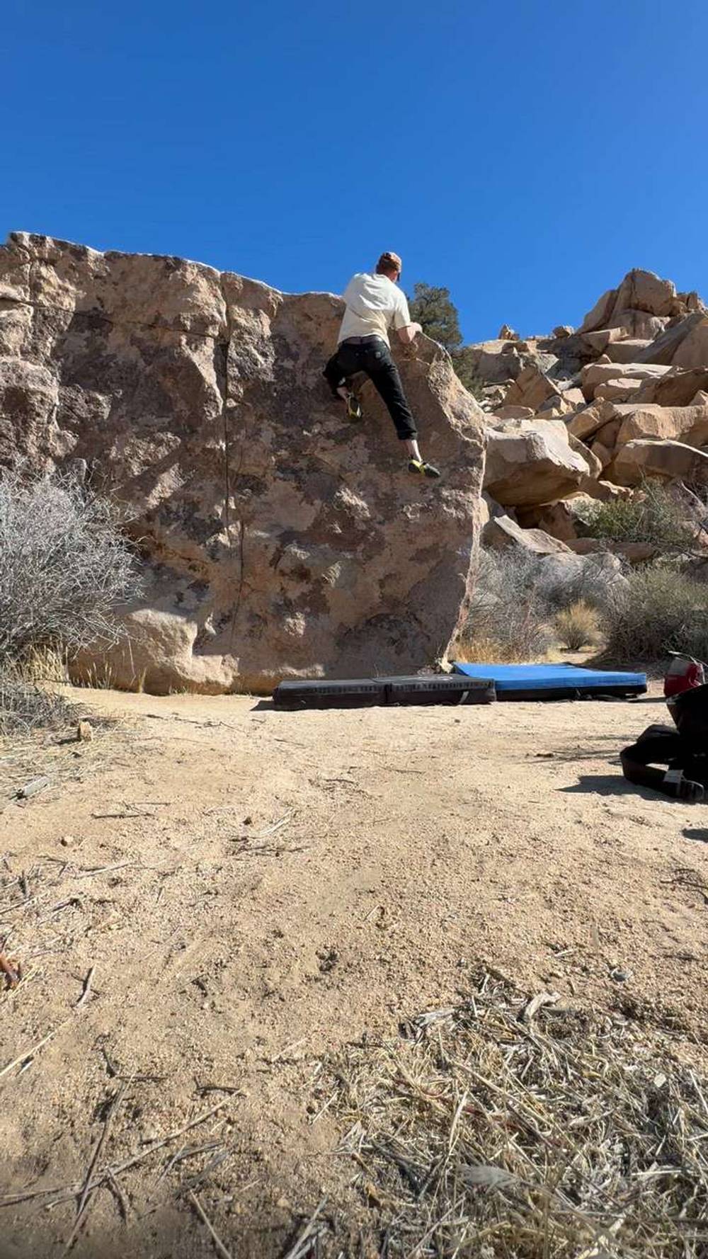 Arete (Atlantis) v0, Joshua Tree - Beta Video from spudsrocks