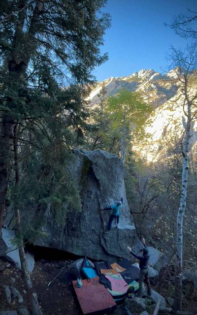 William Perry v9, Little Cottonwood Canyon - Beta Video from Landon_Schoenmann