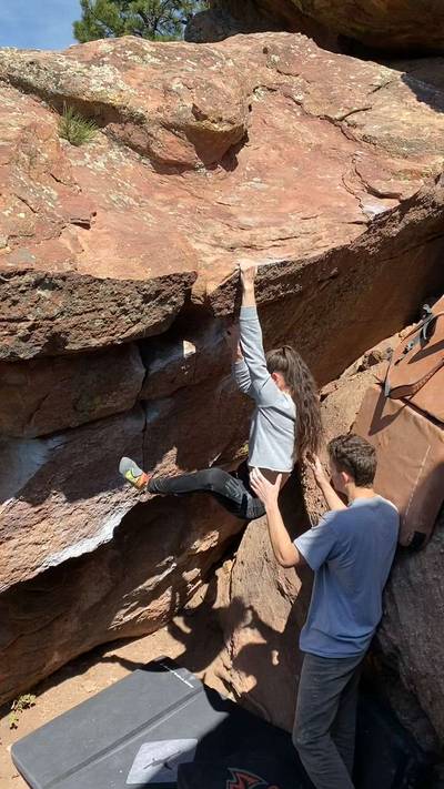Curmudgeon v7, Flagstaff Mountain, CO - Beta Video from lexikimes