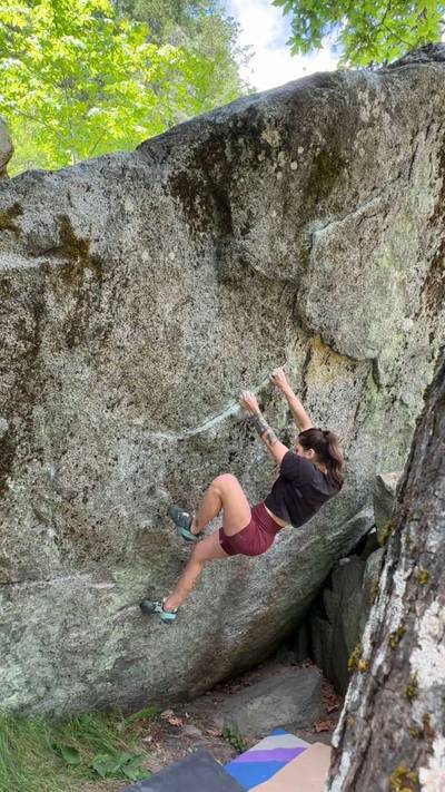 The Squamish Problem v5, Leavenworth - Beta Video from ladybeta