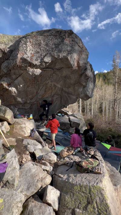 The Good Listener v9, Little Cottonwood Canyon - Beta Video from routesetter