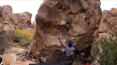 Crash Dummy v7, Hueco Tanks - Beta Video from jooeyleee