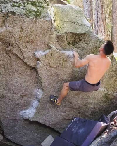 Swank Stretch v5, Squamish - Beta Video from drjeffclimbs