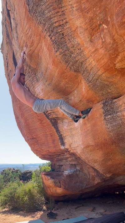 Pinotage v8, Rocklands - Beta Video from Austin