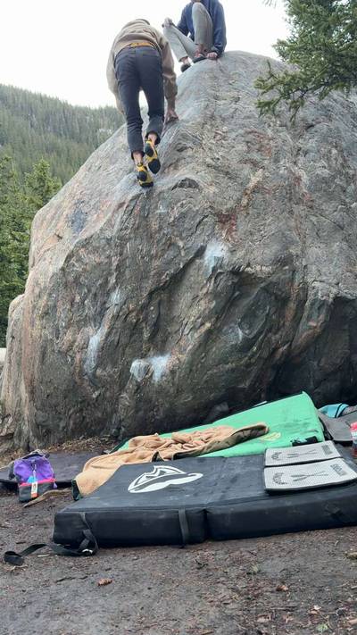 Pinch Lunge v5, Guanella Pass - Beta Video from brando