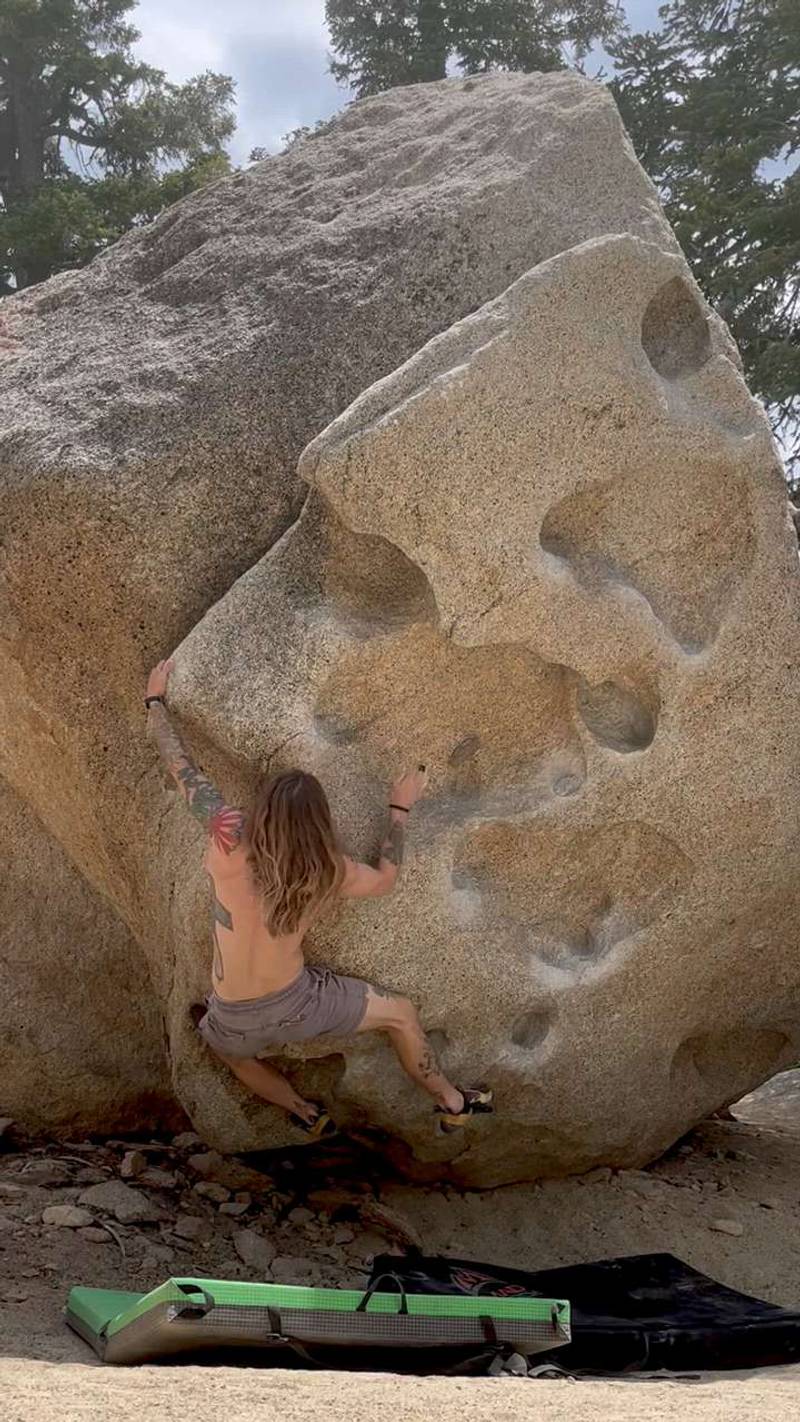 Hueco Shuffle Left v3, Tramway - Beta Video from crimpin_aint_easy