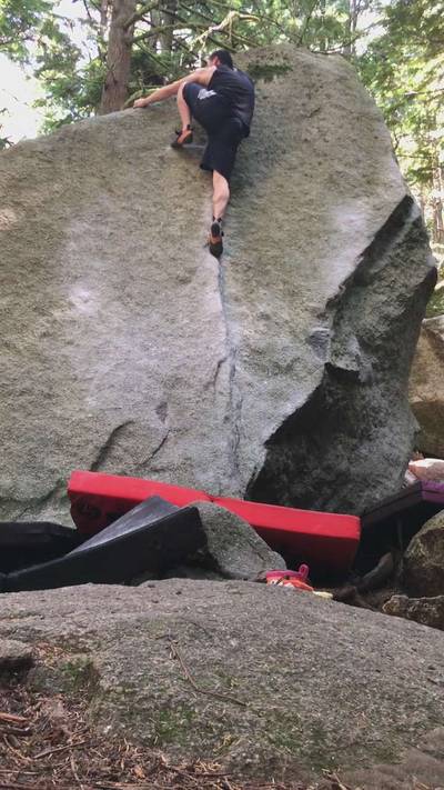 Cheese Grater v1, Squamish - Beta Video from mattfischerclimbs