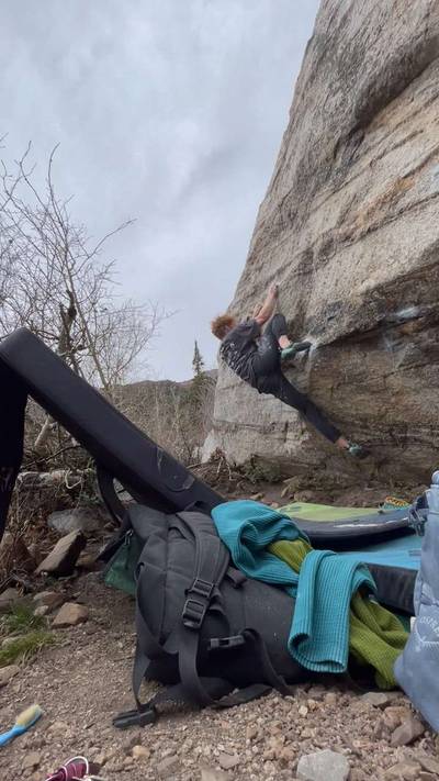 Lurp Sit v8, Little Cottonwood Canyon - Beta Video from illprobablypunt