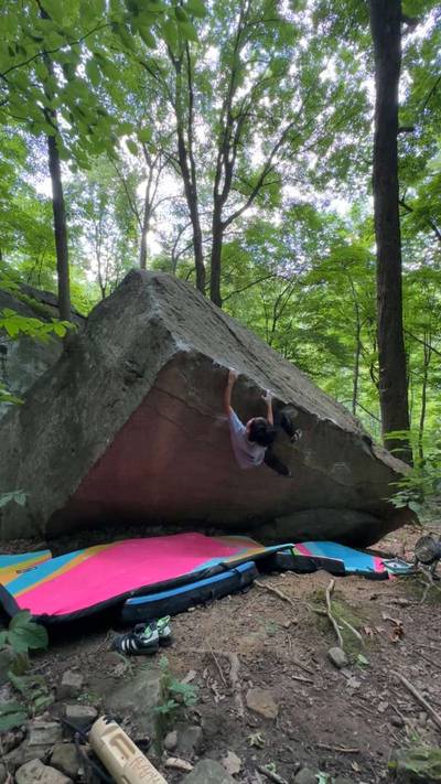 C.P.J. v5, New River Gorge - Beta Video from RyoClimber