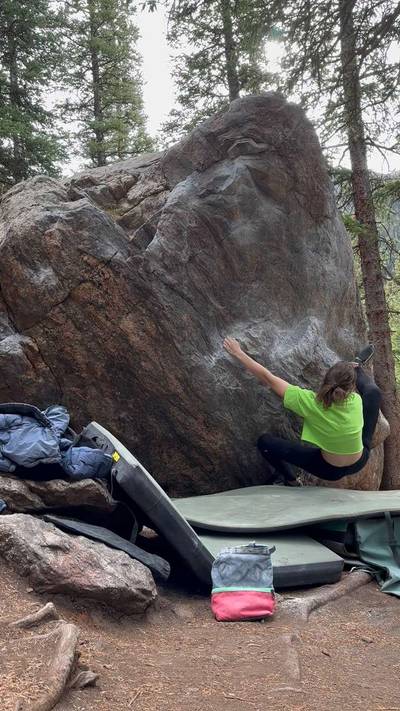Trailside Problem v4, Guanella Pass - Beta Video from AngelMee