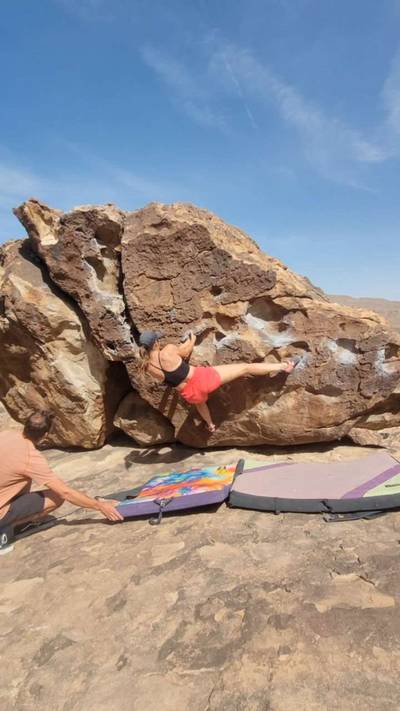 Woman of Leisure v1, Hueco Tanks - Beta Video from lexicon_rock