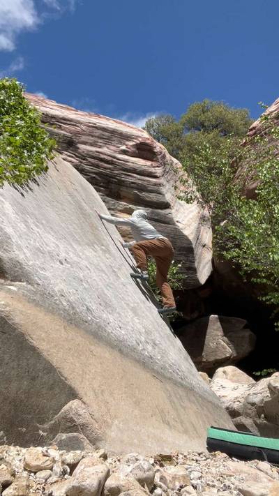 First Creek Smear Slab v1, Red Rock - Beta Video from eboone