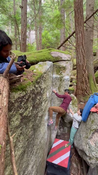 Sea of Doubt v6, Squamish - Beta Video from dz51