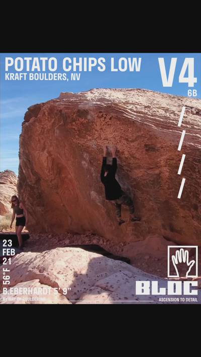 Potato Chips Low v4, Red Rock - Beta Video from bloc.archive