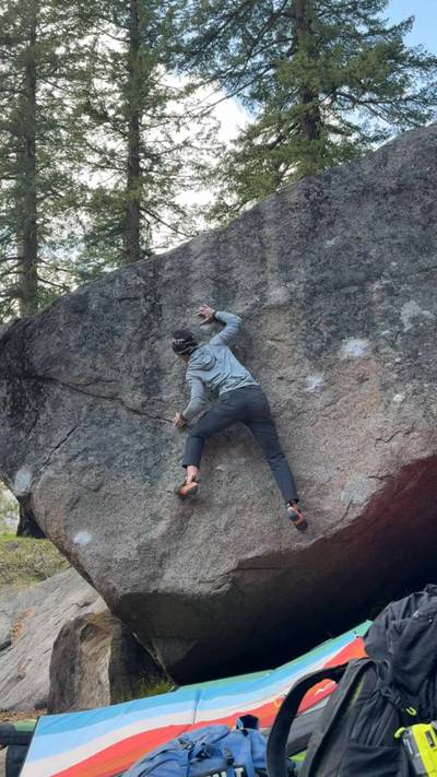 Pentaphobia v5, Leavenworth - Beta Video from cc.climbs.rocks