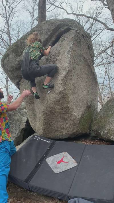 Backside Block v2, Boat Rock - Beta Video from Qatherine