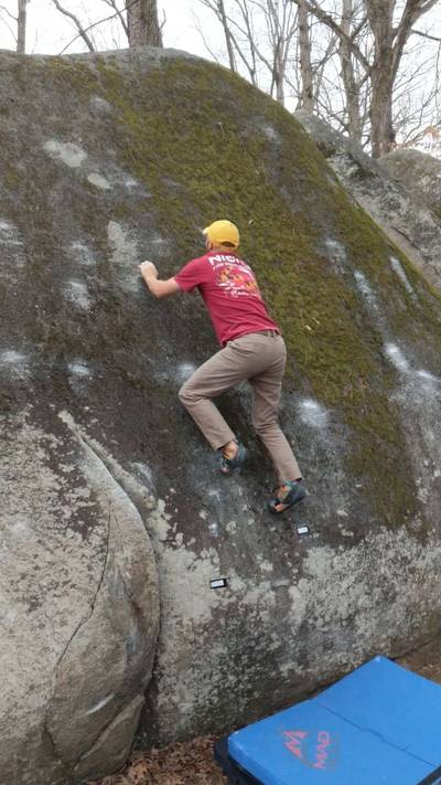 Craig Stannard Slab v4, Boat Rock - Beta Video from NickMiller