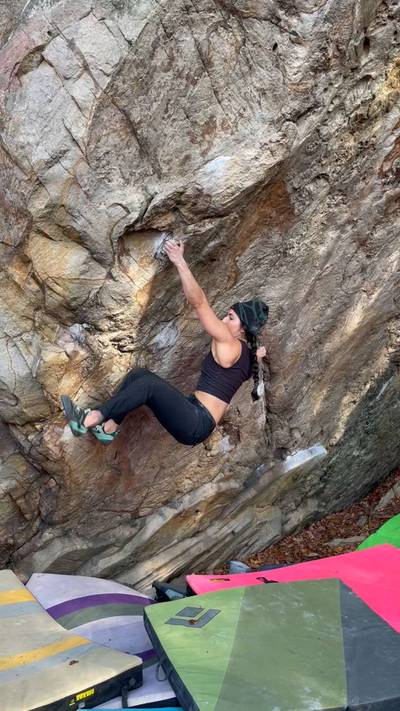 Gin and Seven v7, New River Gorge - Beta Video from MaryChristine