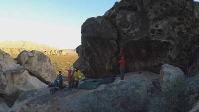 Shroom v9, Hueco Tanks - Beta Video from seanmorris