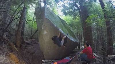 Tim's Arete v10, Squamish - Beta Video from seanmorris