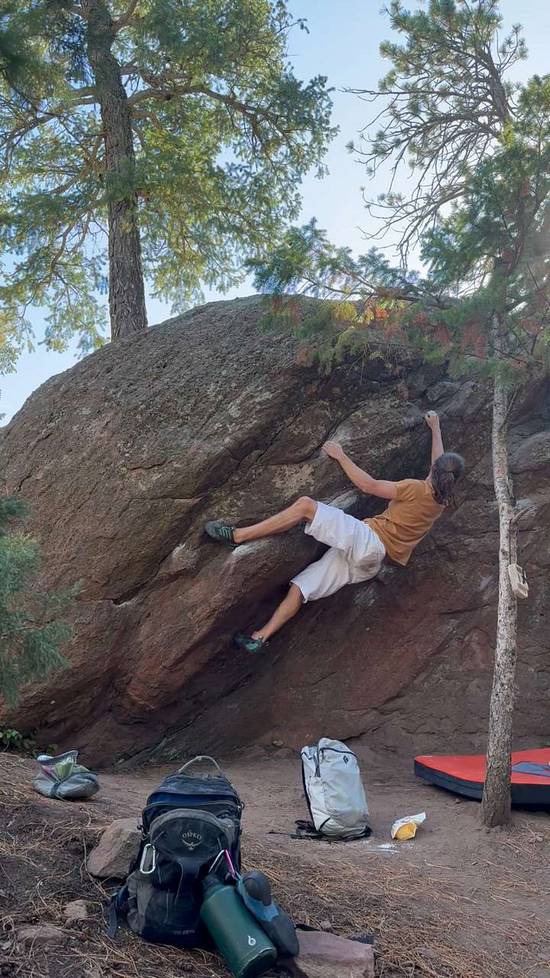 Creeping in the Dark v2, Flagstaff Mountain, CO - Beta Video from Chris_Ol