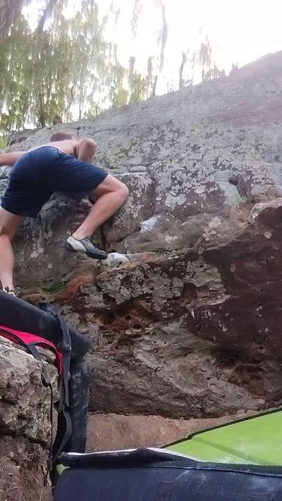 Monkey Baby v2, Tulsa, OK - Beta Video from TheOkStonemaster