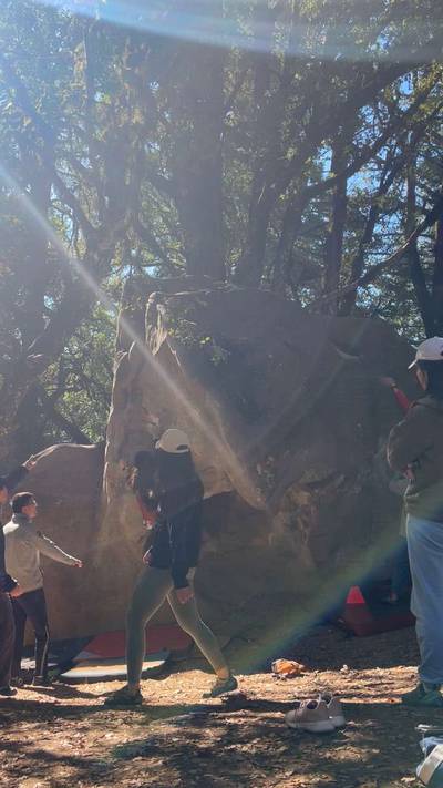 Overhang Lieback v2, Castle Rock State Park - Beta Video from popotiger