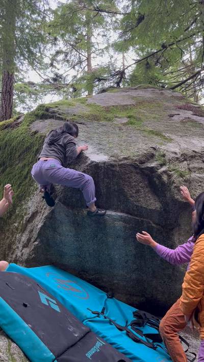 Mantel Madness v4, Squamish - Beta Video from annicesbeta