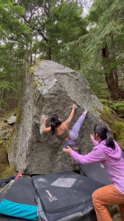 Left Foot Here v4, Squamish - Beta Video from annicesbeta