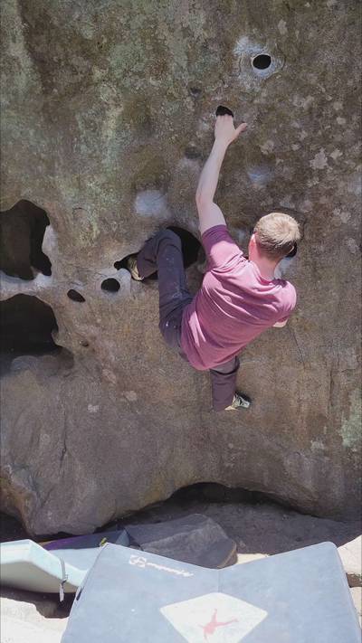 The Hueco Route v1, Leavenworth - Beta Video from BrendanPerdue