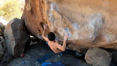 The Bathtub v9, Hueco Tanks - Beta Video from jooeyleee