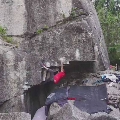 Muddy Waters v10, Squamish - Beta Video from tompeckitt