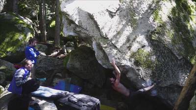 Worm World Cave Low v10, Squamish - Beta Video from tompeckitt