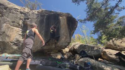 Heifer v6, Joe's Valley - Beta Video from routesetter