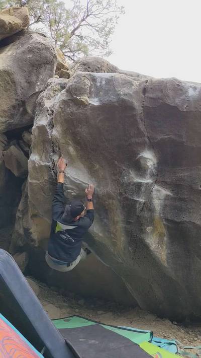 Electric Fence (center) v7, Joe's Valley - Beta Video from capt.adventurepants