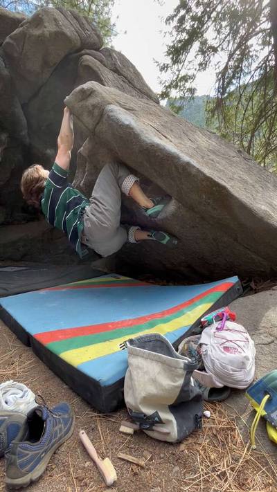 The Lamb v3, Leavenworth - Beta Video from jakenoc.climbs