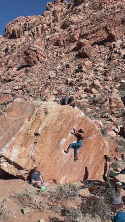 Sorange Traverse v3, Red Rock - Beta Video from ahleeneh