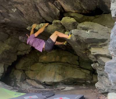 Cave Traverse v4, Patapsco Valley State Park - Beta Video from wytold