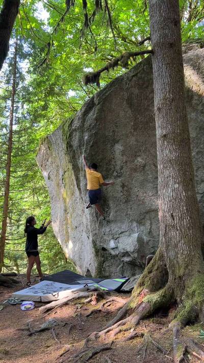 Squealing Pork v7, Squamish - Beta Video from JohnNguyen