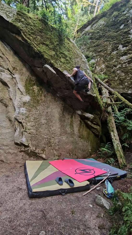 Lost World Mantel v7, Squamish - Beta Video from ptrgeorge