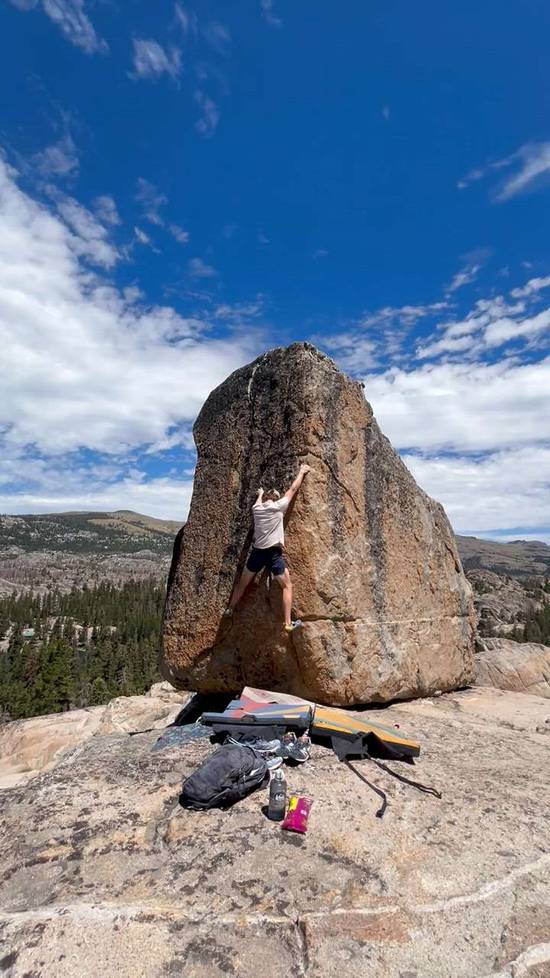Birthday Arete v1, Lake Tahoe - Beta Video from AndrewSpiars