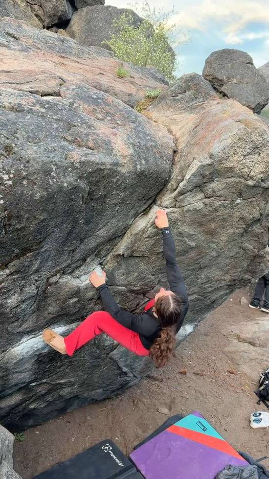 The Crack (Mad Meadows) v2, Leavenworth - Beta Video from EmilyRothrock