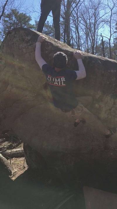 Dead head Traverse v5, Hospital Boulders - Beta Video from th3n3wtr3ya113n