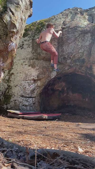 Fire Bowl v2, Hospital Boulders - Beta Video from brew_boulders
