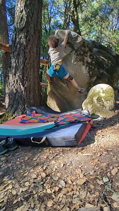 Pitbull v8, Castle Rock State Park - Beta Video from Cheycheystirfry